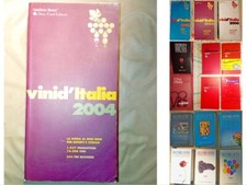 GAMBERO ROSSO GUIDE AI VINI D'ITALIA, anno 2004 vintage, e altri vari