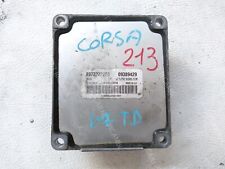 09389429 CENTRALINA MOTORE OPEL CORSA C 1.7 DTI 55KW ISUZU 1.7L/TX2 8972272258
