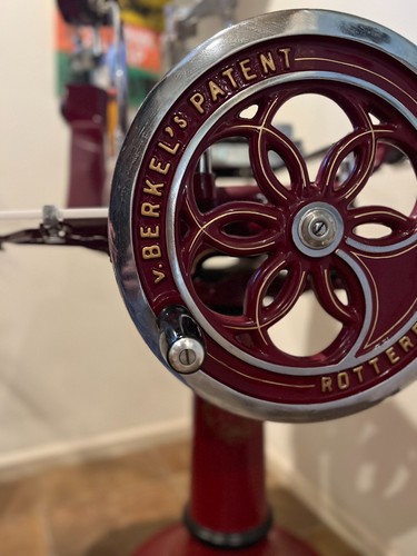 Slicer machine flywheel berkel - machine,