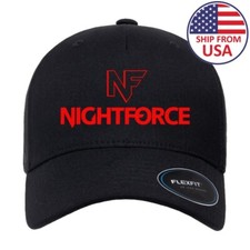 Cappello da baseball Nightforce Night Force Firearms stampato nero taglia adulto