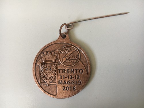 Medaglia adunata alpini - medaglia,
