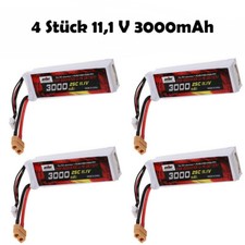 4 pezzi batteria LiPo 11,1 V