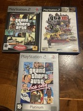 GTA Vice City Stories, San Andreas, GTA3  PS2 🇮🇹 Rockstar Games