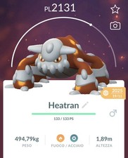 Pokemon Go 🌋 Heatran 🌋