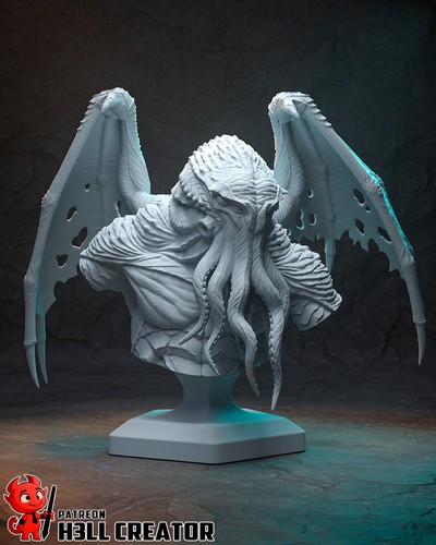 Statua cthulhu scala - (busto),