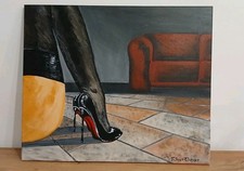 Gambe di Donna, Quadro Dipinto