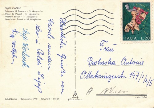 Italia 1972 cartolina - cartolina, per