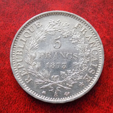 Francia 5 Franchi 1873 Zecca A