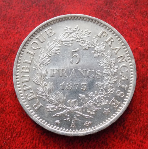 Francia franchi 1873 zecca - francia, a