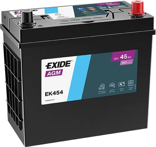 Exide agm ek454 - exide,