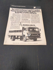 1978 MAGIRUS DEUTZ CAMION