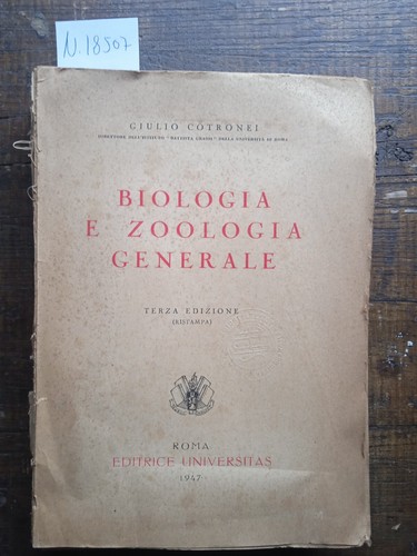 Biologia zoologia generale - biologia,