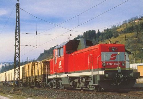 Diesel lok 2068 002 - ·,