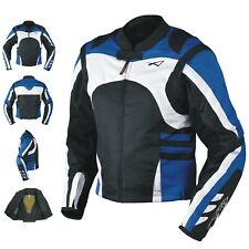 Giacca Moto Tessuto Cordura