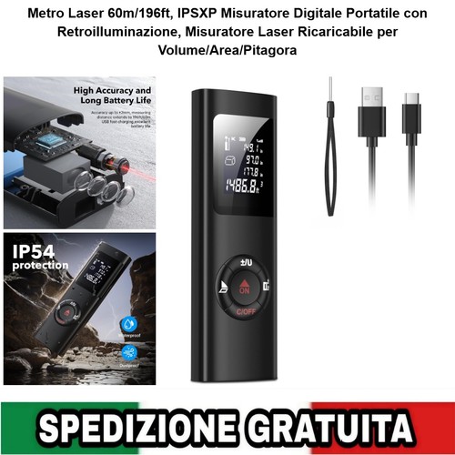 Metro laser 60m - metro,