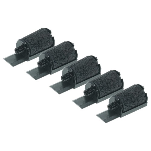 Rullo nastro colore nero - 5x,