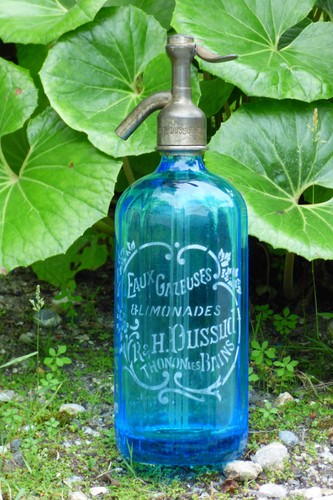 Siphon eau seltz bleu - seltz.,