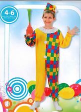 VESTITO CARNEVALE PAGLIACCIO