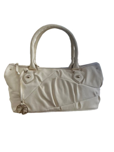 Borsa mano coccinelle bianco - a,