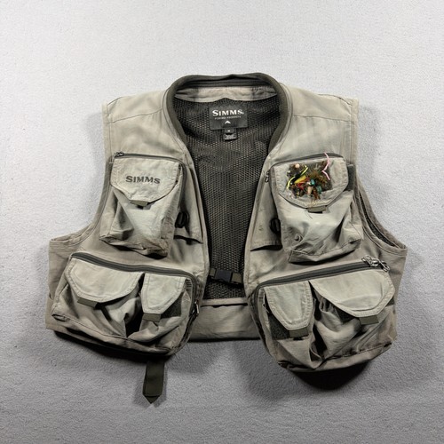 Simms fishing vest mens medium - vest,