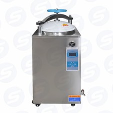 Sterilizzatore Autoclave Vapore Pressione Verticale 35L-100L Automazione 105°C-134°C LED