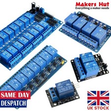 Scheda di interfaccia modulo relè 5 V/12 V per canali Arduino 1/2/4/8/16