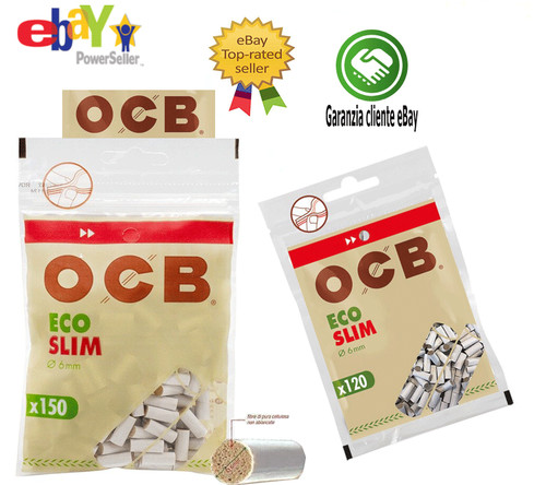 Filtri ocb ecco biodegradabili - ocb,