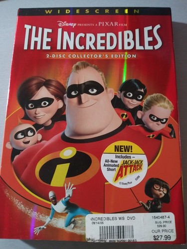 The incredibles disc - incredibles, 2-disc