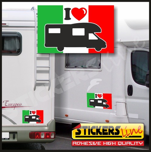 Adesivo per camper bandiera - ,