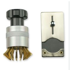 VIGOR ESTRATTORE PER VETRI TONDI - Cristal Lift, With Plate.