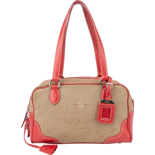 Borsa mano prada jacquard - borsa,