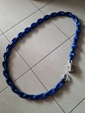 CATENA IN ACCIAIO 2 MT CON LUCCHETTO VIRO Antifurto Kit Sicurezza Moto Scooter