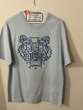 Kenzo Blue Lion T Shirt Size