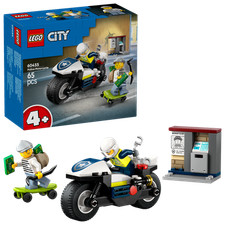 LEGO CITY Inseguimento della moto della Polizia 60455