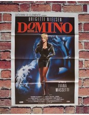 manifesto DOMINO Brigitte Nielsen Kim Rossi Stuart Ivana Massetti A17