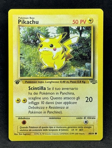 POKÉMON~PIKACHU~60/64~1A