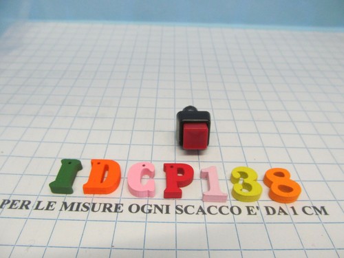 Pulsante idcp138 rosso - idcp138, –
