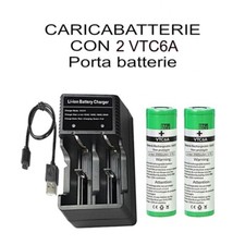 CARICABATTERIE 2 SLOT + 2