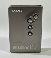 Retro Sony Walkman WM-DD 11 lettore cassette grigio - difettoso - lettore agganciato