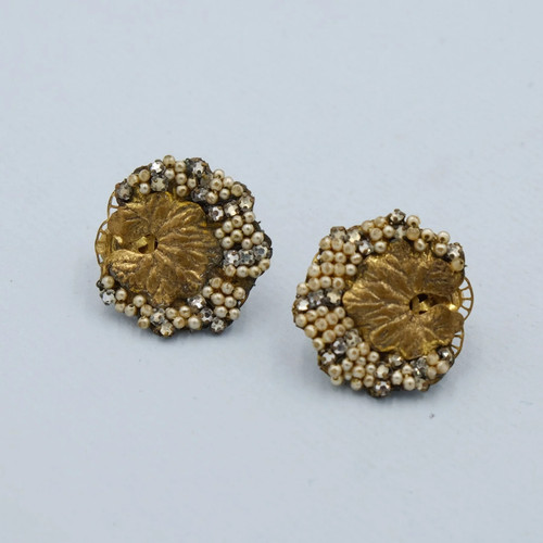 Orecchini miriam haskell lotus - miriam,