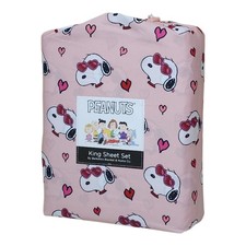 Peanuts Snoopy Pink Hearts