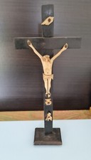 ANTICO CROCIFISSO con Gesù in osso scolpito