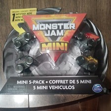 NEW  5 Pack Monster Jam Mini