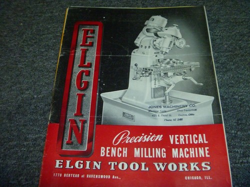 Elgin fresatrice verticale - elgin,