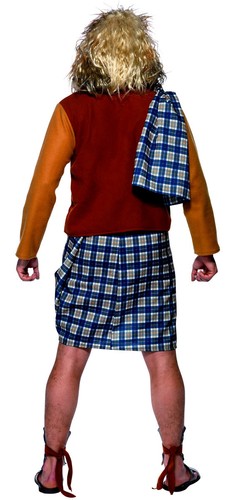 Costume kilt adulto braveheart - kilt,