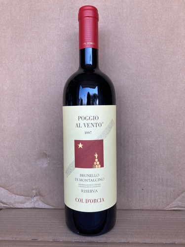 Poggio vento 2007 brunello - al,