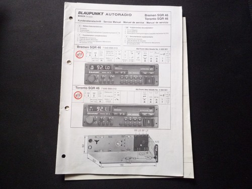 Manuale servizio originale - manuale,