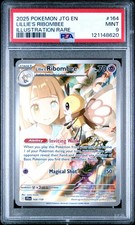 PSA 9 LILLIE'S RIBOMBEE ILLUSTRATION RARE JTG 164 POKEMON JOURNEY TOGETHER EN