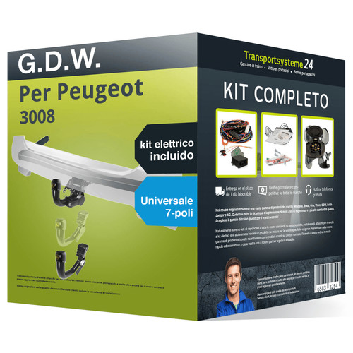 Pacco gancio traino - traino, estr