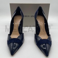DECOLLETE GIORGI ARMANI BLU